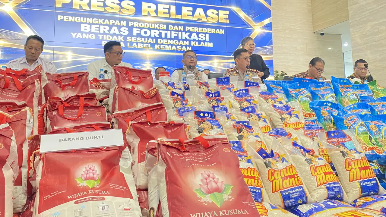 Bareskrim Usut Dugaan Beras Fortifikasi Tak Sesuai Label