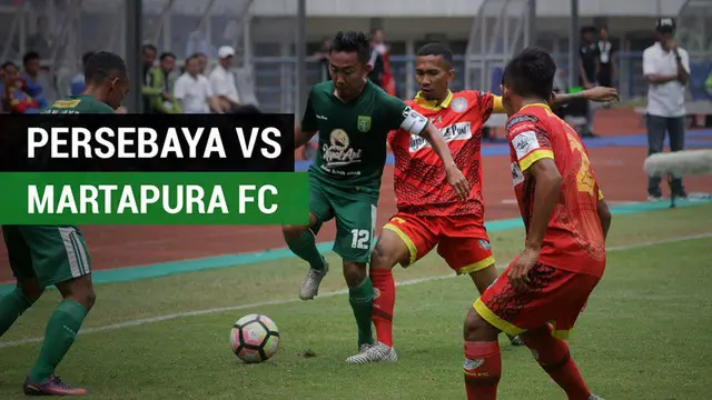 VIDEO: Highlights Semifinal Liga 2 2017, Persebaya Vs Martapura FC 3-1
