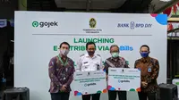 Bank BPD DIY berkolaborasi dengan Gojek meluncurkan layanan yang mendukung budaya non-tunai di kalangan pedagang pasar.