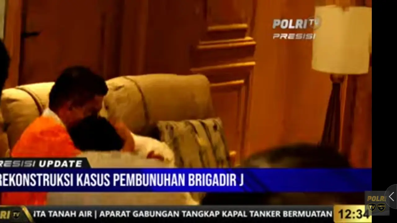 Rekonstruksi Pembunuhan Brigadir J