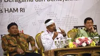Bupati Purwakarta, Dedi Mulyadi menjadi pembicara di Kongres Nasional Kebebasan Beragama dan Berkeyakinan di Jakarta.