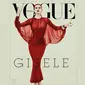 Gisele Bundchen tampak dengan wig merah di sampul terbaru Vogue Italia. (Dok: Instagram Vogue Italia)