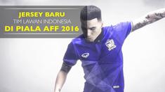 Video jersey baru lawan Timnas Indonesia, Thailand, untuk Piala AFF 2016
