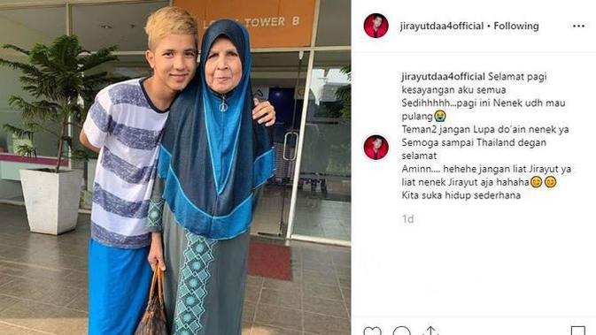 saat lida 2019 libur, jirayut daa 4 bisa peluk manja perempuan ini