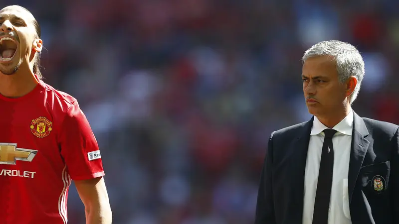 Aksi Zlatan Ibrahimovic Membawa MU Menjuarai Trofi Community Shield