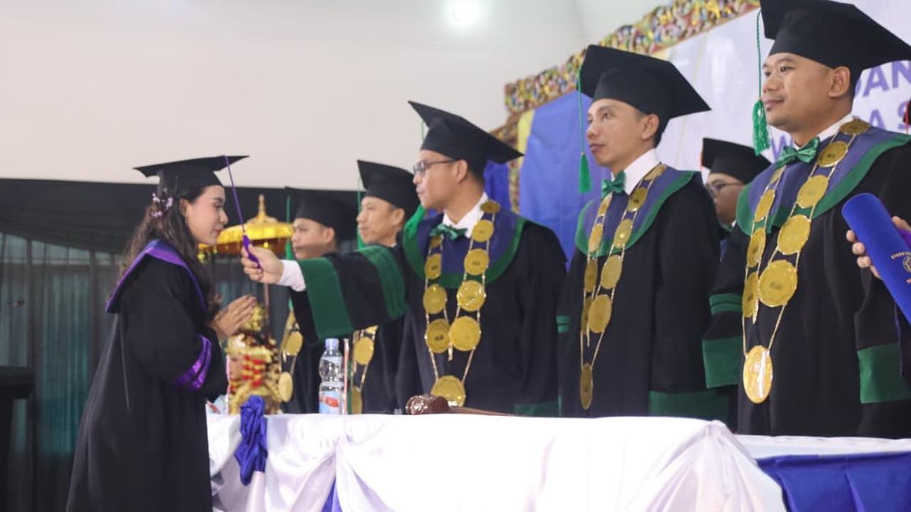 Lulus dengan Prestasi, 106 Mahasiswa STABN Sriwijaya Siap Melangkah ke Dunia Global