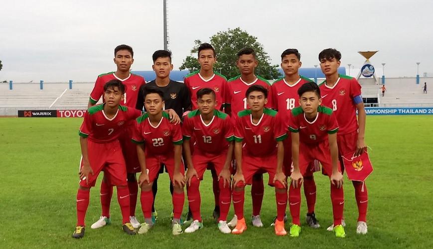 Timnas Indonesia U-16 beraksi di Piala AFF U-15 2017. (Dok PSSI)