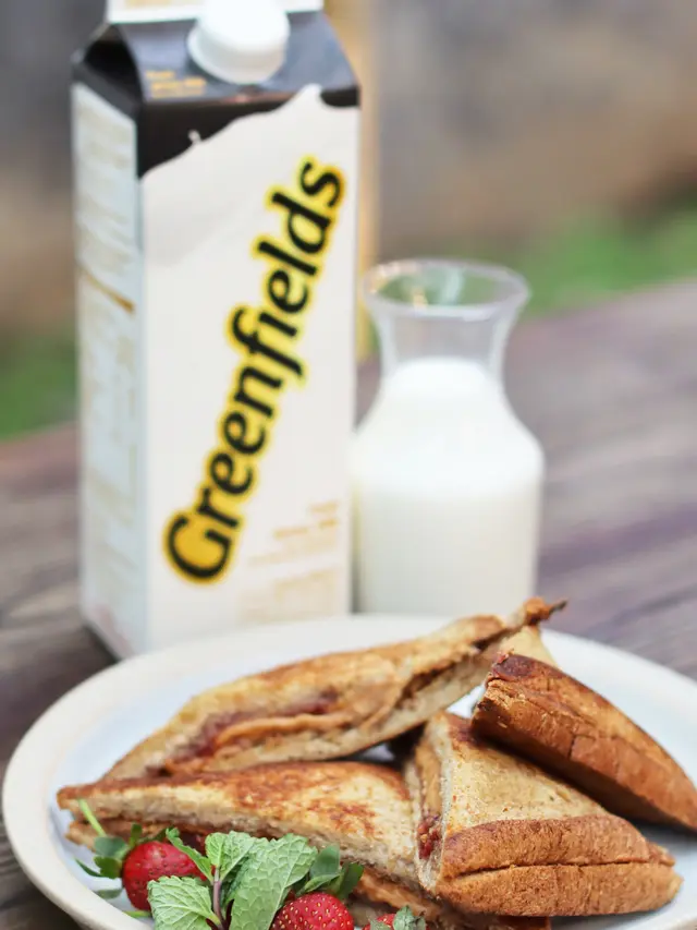 Peanut Butter and Jam Toast