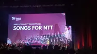 Habitat Charity Concert 2024: Songs For NTT, baru saja digelar di Ballroom Djakarta Theater, Jakarta Pusat pada Senin (19/8/2024) malam. (Ruly Riantrisnanto)