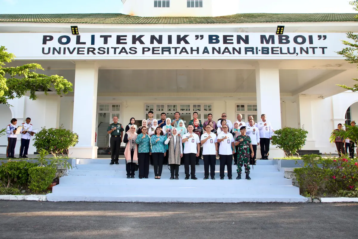 Ketum TP PKK mengunjungi Kampus Universitas Pertahanan (Unhan) di Atambua, Kabupaten Belu, Nusa Tenggara Timur (NTT), Kamis (16/4/2026).
