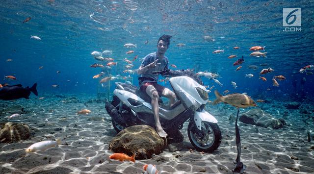 Umbul Ponggok, Keunikan Bawah Air Klaten