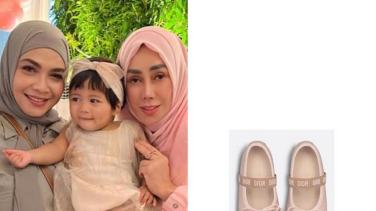 Intip Harga Outfit Baby Lily Anak Nagita Slavina di Pesta Ultah Pertama, Bando Hingga Baju Semua Produk Dior