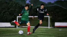 Korea-Korea Selecao menjalani pertandingan uji coba pertama saat pemusatan latihan di Portugal pada Selasa (26/11/2024). Mereka bertanding melawan tim akademi dari Vitoria Clube de Lisboa.