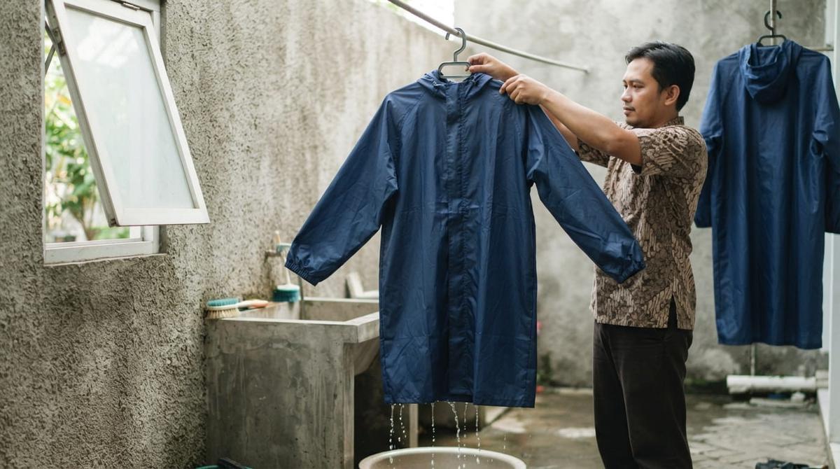 Cara Menyimpan Jas Hujan Agar Tidak Cepat Berjamur,