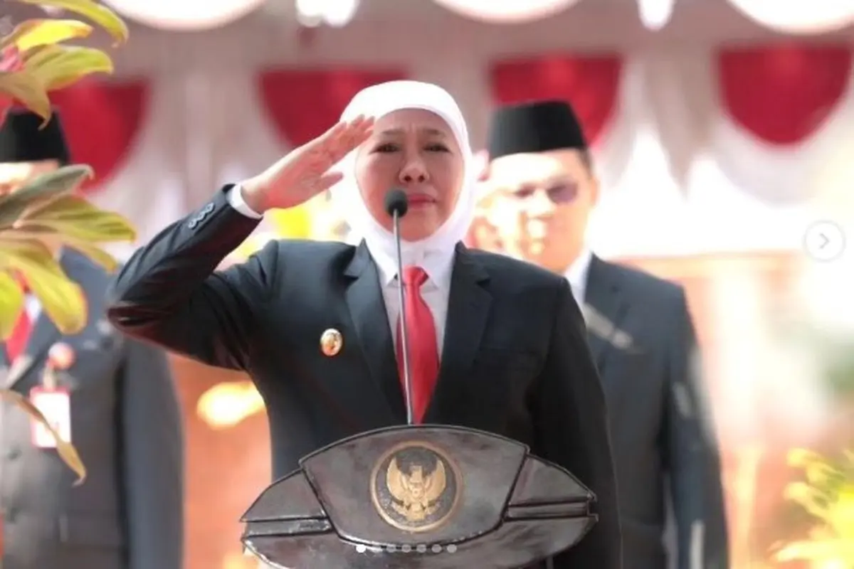 Gubernur Jatim Khofifah Indar Parawansa. (Istimewa)