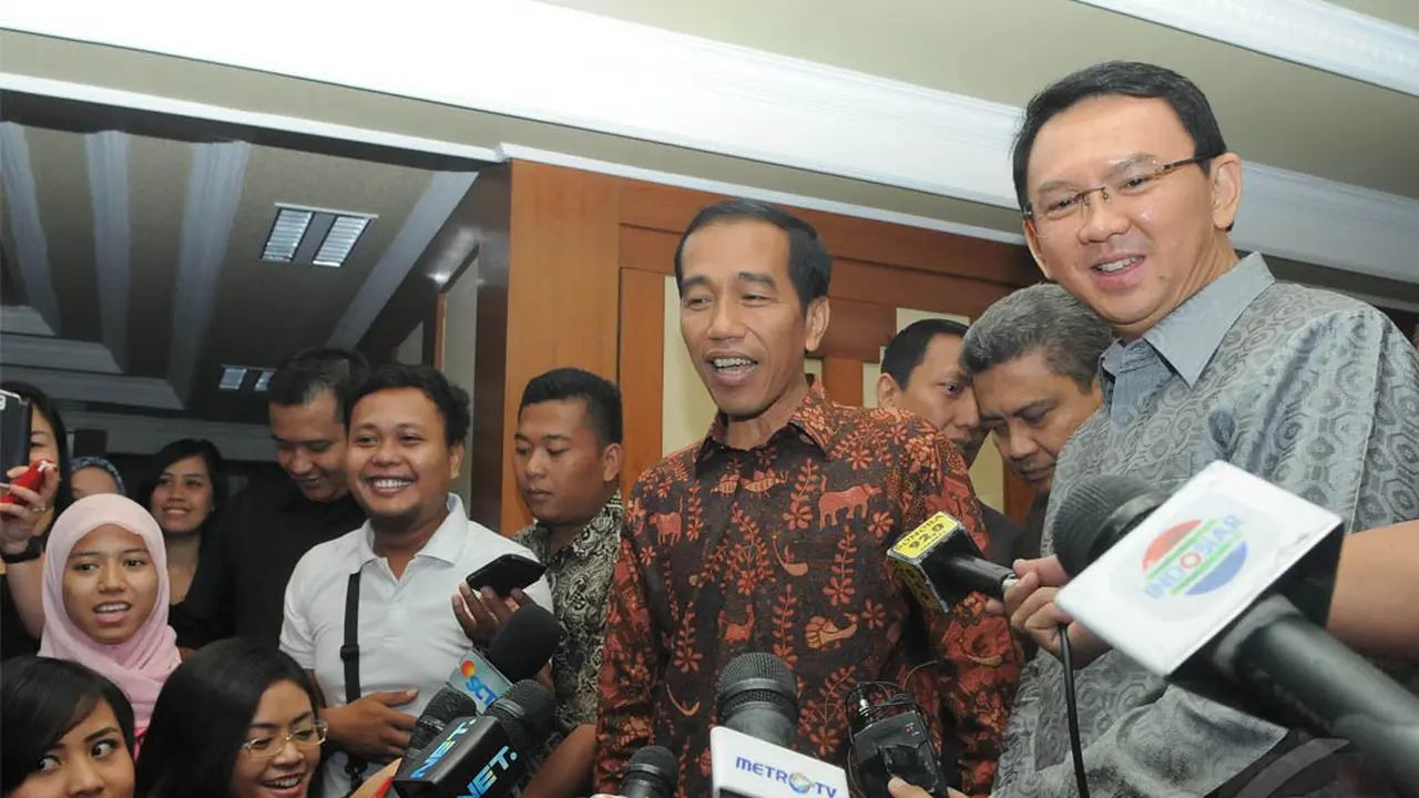 Jokowi Minta Ditemani Ahok Ajukan Cuti