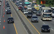 Tol Jagorawi KM 44-4 Arah Jakarta Diberlakukan Contraflow