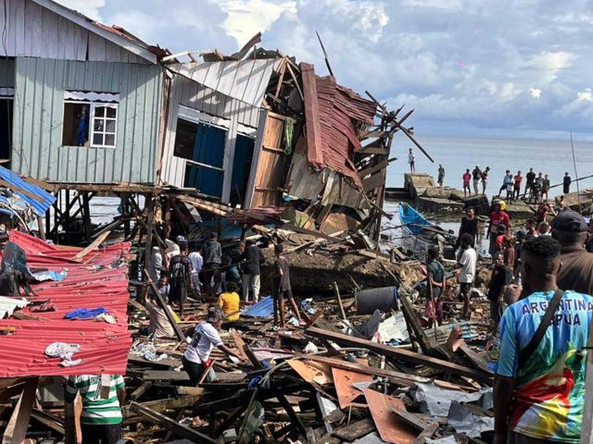 Korban Ledakan Bom Bekas Perang Dunia II di Biak Bertambah