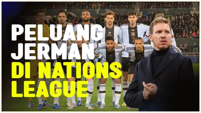 Berita video pelatih Timnas Jerman, Julian Nagelsmann, berbicara soal peluang tim asuhannya di ajang UEFA Nations League 2024/2025 dan masa depannya bersama Timnas Jerman.