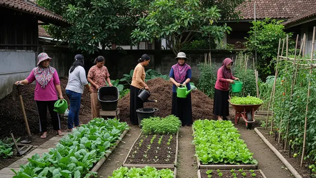 11 Ide Kebun Sayur untuk Ibu-ibu Koperasi Wanita, Mudah Diterapkan dan Sukses