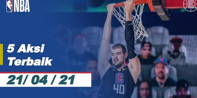 VIDEO: 5 Aksi Terbaik NBA 21 April 2021, Slam Dunk Spektakuler dari John Collins