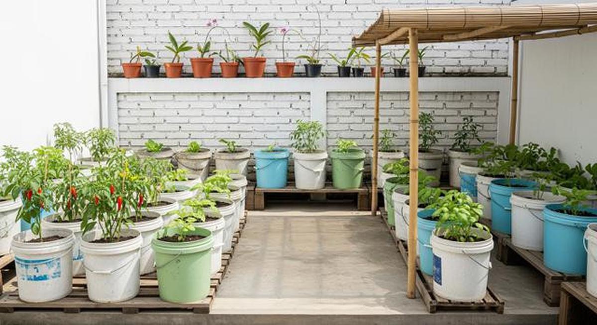 9 Ide Kebun Sayur Minimalis Belakang Rumah Modal Rp 300 Ribu, Cocok untuk Pemula