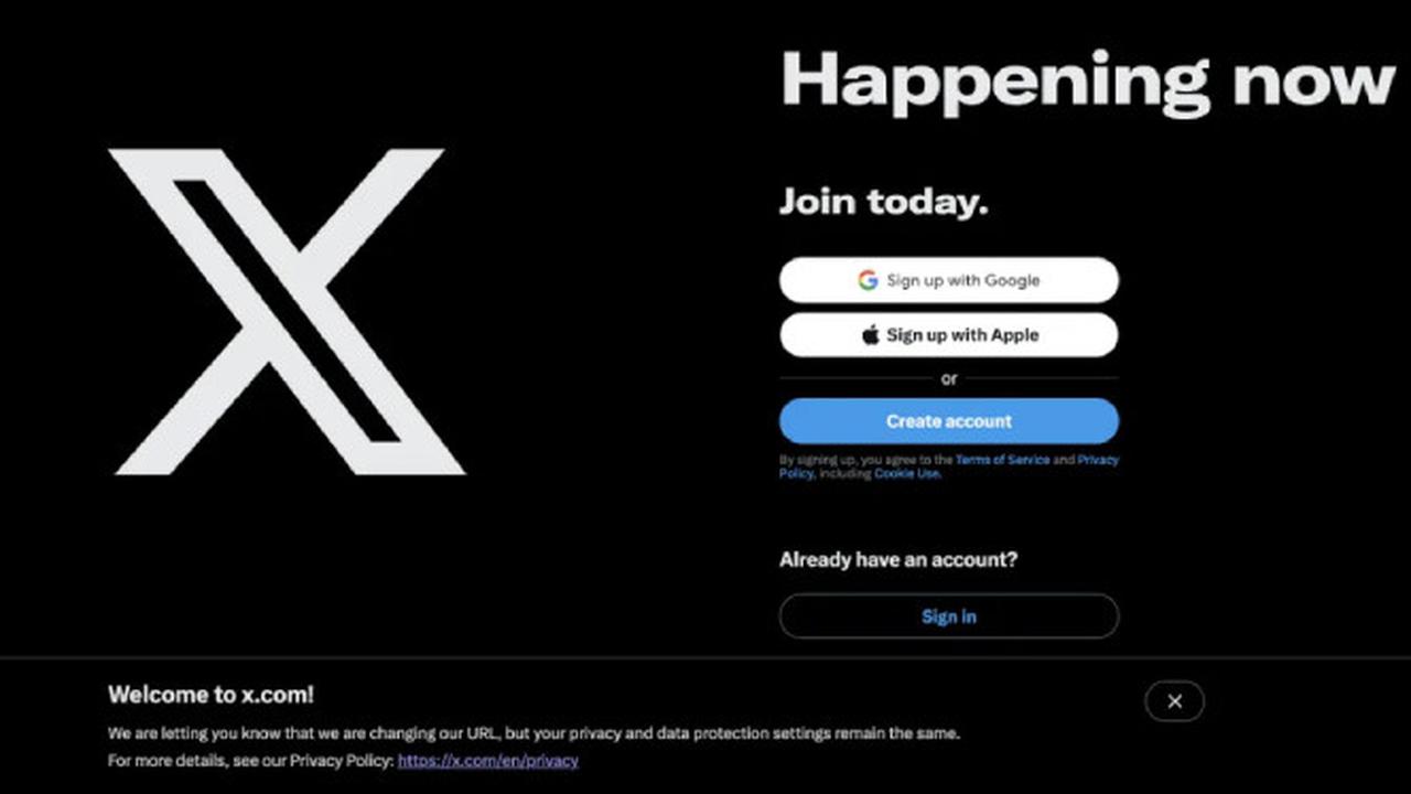 URL Twitter Resmi Berubah Jadi X.com