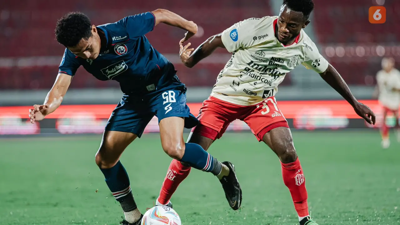 Permalukan Arema FC dengan 3:1, Bali United Kembali Minta Dukungan Suporter