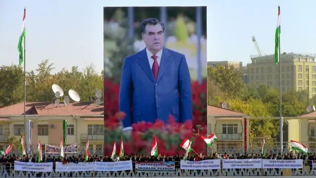Presiden Tajikistan, Emomali Rakhmon (AFP)