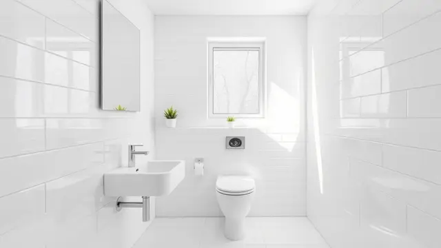 Desain Kamar Mandi 1x3 Minimalis yang Estetik. Foto: AI Generated