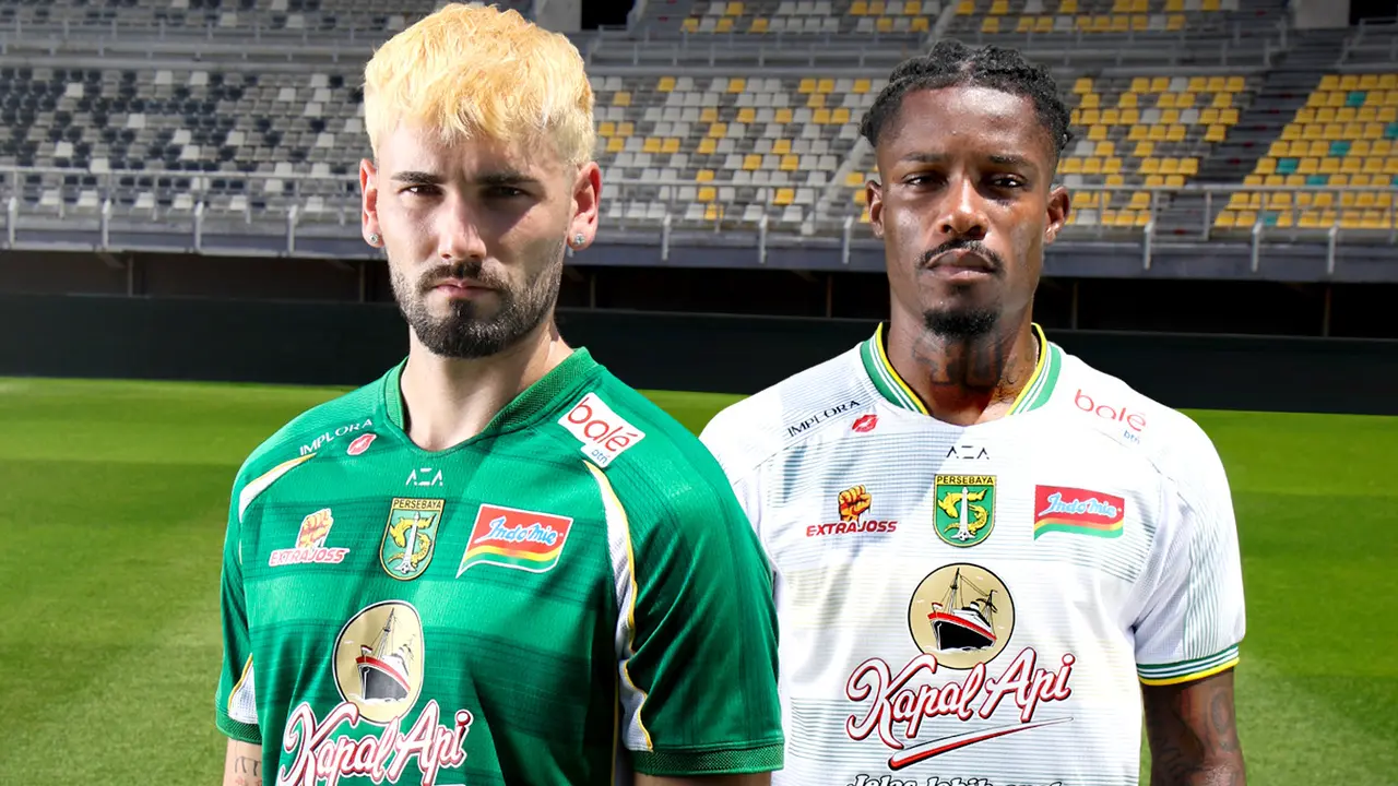 Jersey Persebaya untuk BRI Super League 2026/2027