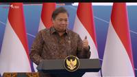 Menteri Koordinator Bidang Perekonomian, Airlangga Hartarto. (Foto: tangkapan layar/Tira Santia)