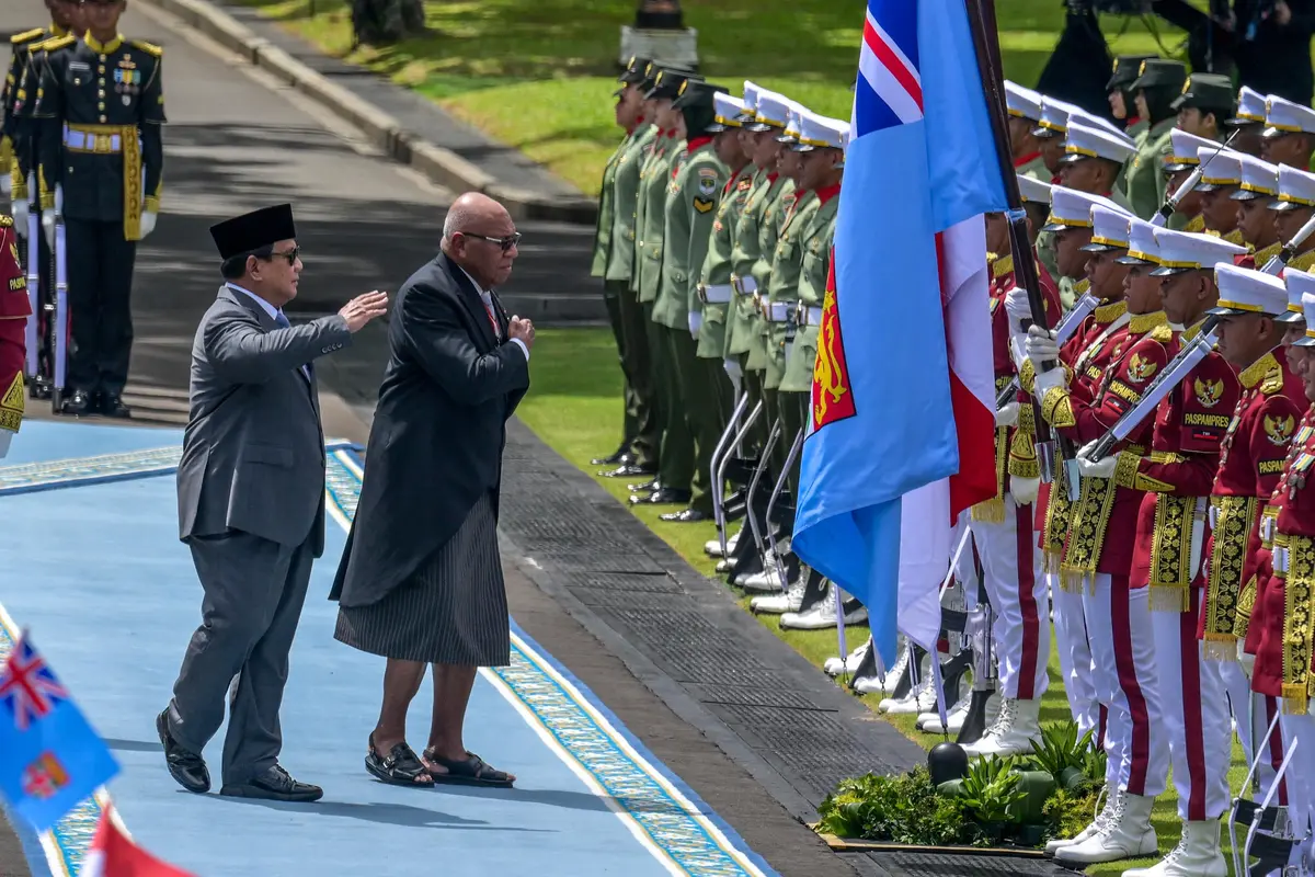 Presiden Prabowo Terima Kunjungan Resmi Perdana Menteri Republik Fiji
