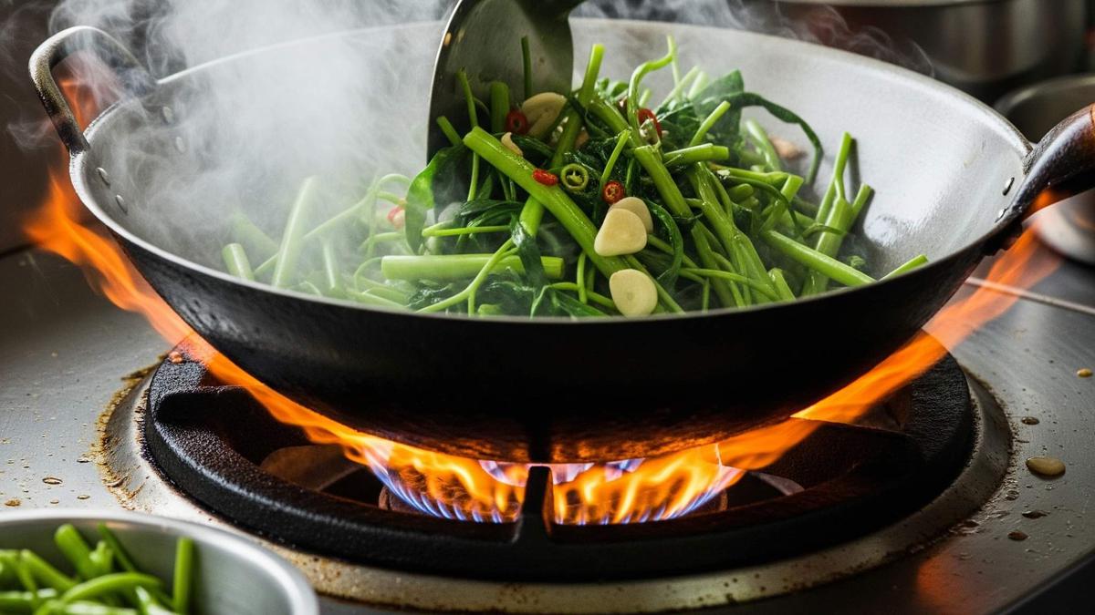 Trik Mengatasi Rasa Kangkung yang Pahit saat Dimasak, Rendam dengan Garam