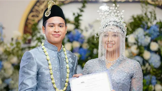 Putri Pertama Sandiaga Uno, Atheera Dibalut Busana Adat Betawi saat Akad Nikah di Amerika