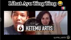 Ada-ada saja reaksi pemuda ini ketika tidak sengaja bertemu Ayu Ting-Ting di aplikasi.