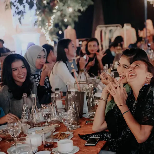 Momen buka bersama alumni Puteri Indonesia