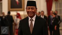 Wiranto menjadi Menko Polhukam menggantikan Luhut Binsar Panjaitan (Liputan6.com/Faizal Fanani)