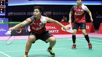 Ganda putri Greysia Polii / Apriyani Rahayu menjadi andalan Indonesia pada Piala Uber 2018 yang berlangsung di Bangkok, Thailand, 20-27 Mei 2018. (Humas PP PBSI)