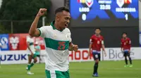 Irfan Jaya. Pemain PSS Sleman berusia 26 tahun ini juga selalu menjadi starter dalam dua laga sebelumnya. Penyerang sayap kanan ini menjadi man of the match saat mengalahkan Laos 5-1 di partai kedua. Satu gol dan satu assist ditorehkannya dalam laga terse