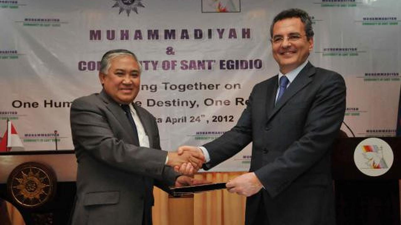Muhammadiyah dan Community of San Egidio sepakati perdamaian