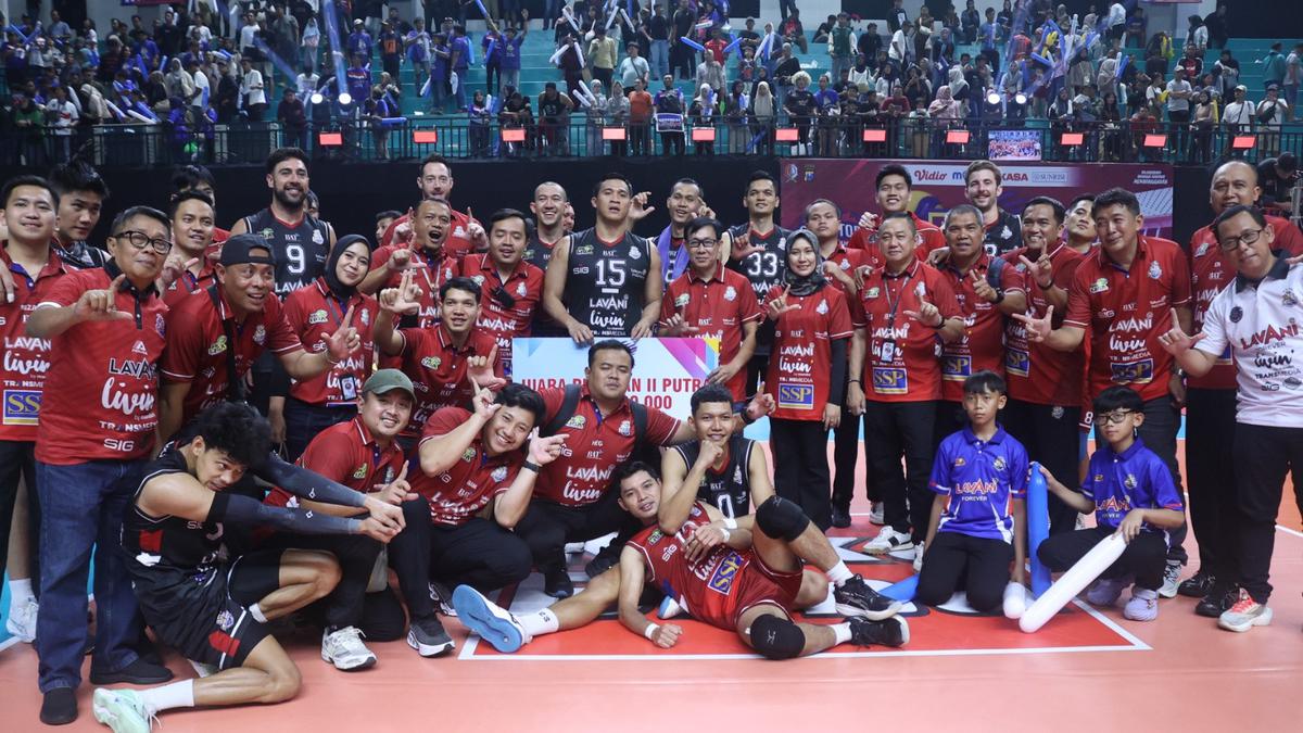 Proliga 2026: LavAni Juara Putaran Kedua Setelah Pecundangi Samator