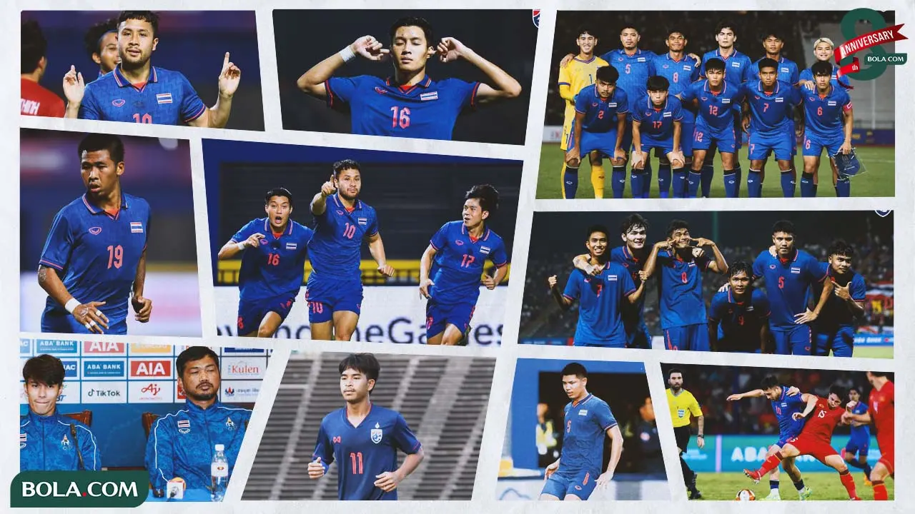 Kolase - Timnas Thailand U-22 di SEA Games 2023
