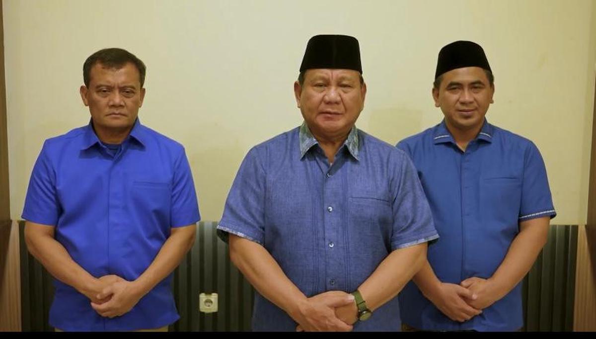 Prabowo Dukung Ahmad Luthfi dan Taj Yasin