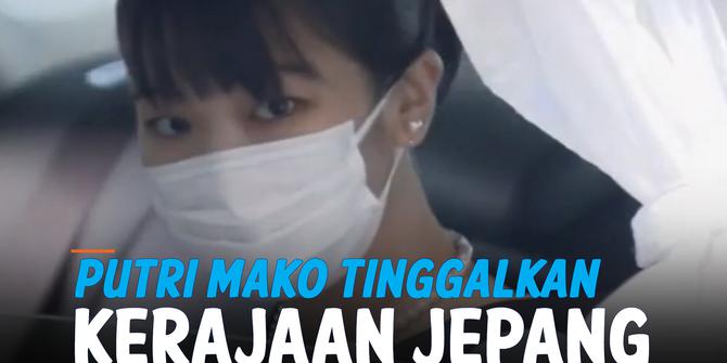 VIDEO: Detik-Detik Putri Mako Tinggalkan Kerajaan Jepang karena Menikah