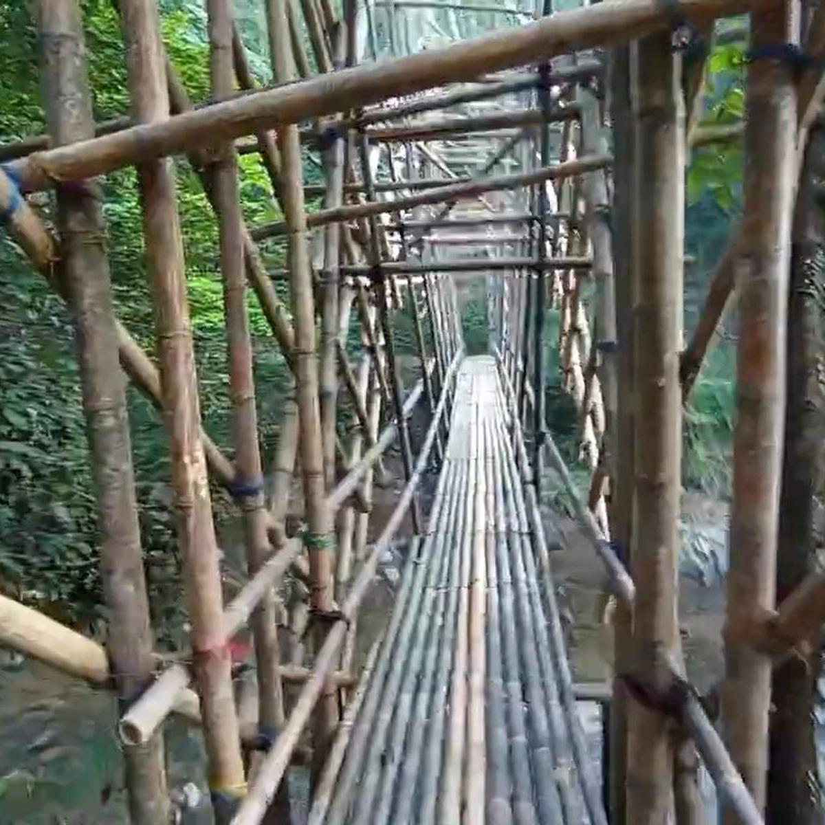 Suasana pagi di Kampung Baduy