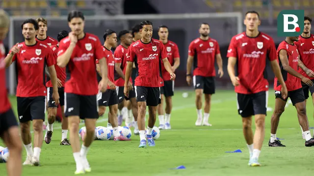  Siap Debut! Miliano Jonathans dan Mauro Zijlstra Tampak Jalani OT Timnas Indonesia Jelang Lawan Chinese Taipei