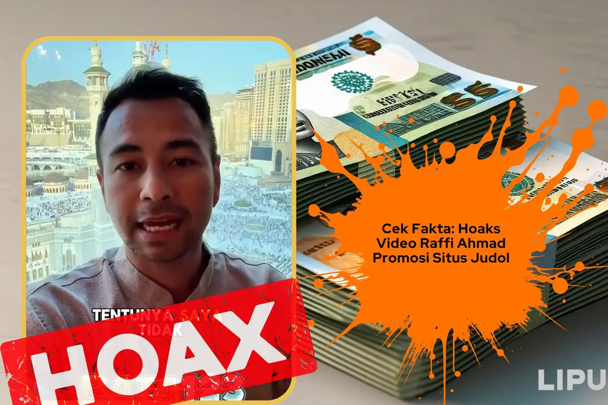 Cek fakta: Hoaks Video Raffi Ahmad promosi situs judol