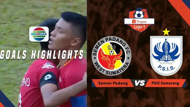 VIDEO: Gol Dramatis Semen Padang saat Kalahkan PSIS di Liga 1 2019