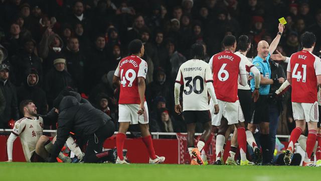 Foto: Insiden Panas Conor Bradley dan Gabriel Martinelli dalam Laga Imbang Arsenal Vs Liverpool di Liga Inggris